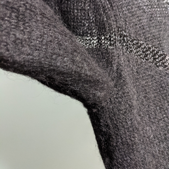 Rag & Bone black wool sweater with sheer detail - Picture 6 of 13